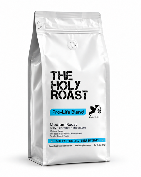 Pro-Life Blend - Organic Peruvian Medium Roast  ⭐⭐⭐⭐⭐