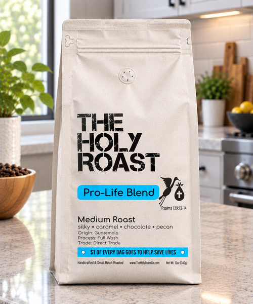 Pro-Life Blend - Organic Peruvian Medium Roast  ⭐⭐⭐⭐⭐