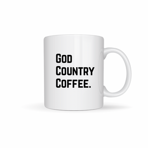 God Country Coffee mug