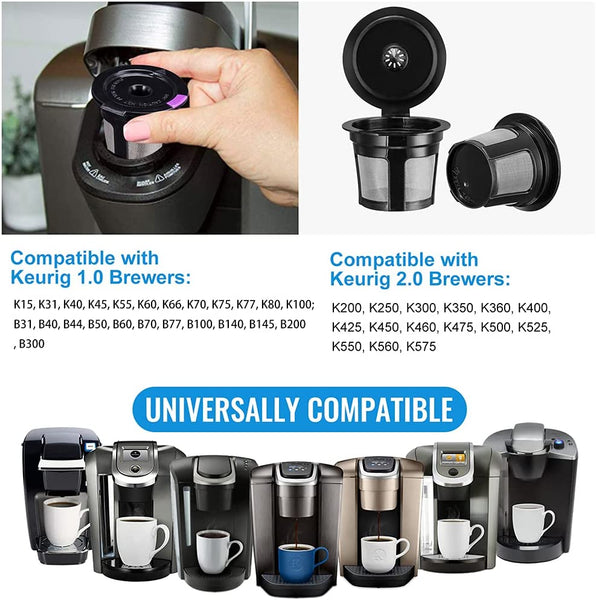 K-Cups  -  Reusable & BPA free